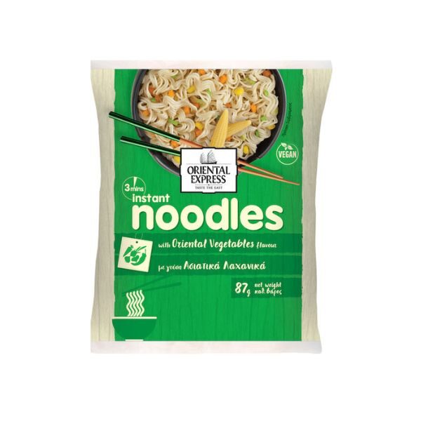 NOODLES INSTANT ORIENTAL EXPRESS ΜΕ ΓΕΥΣΗ ΑΣΙΑΤΙΚΑ ΛΑΧΑΝΙΚΑ 87GR