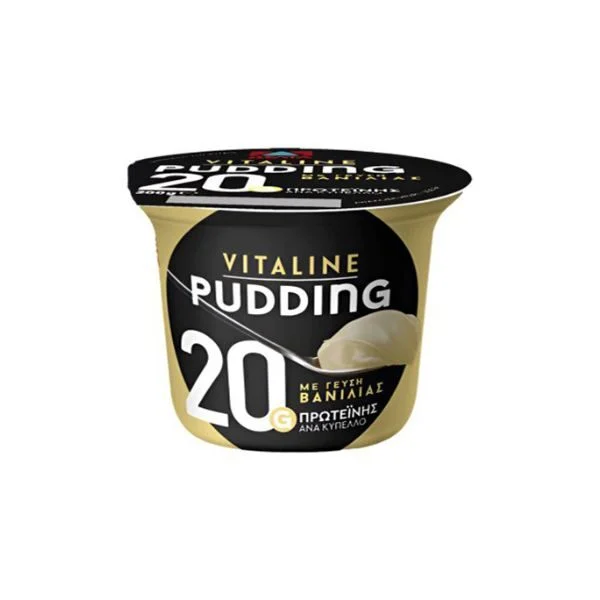 VITALINE PUDDING ΒΑΝΙΛΙΑ ΔΕΛΤΑ 200GR
