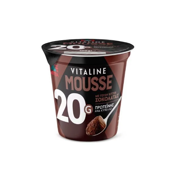 VITALINE MOUSSE ΣΟΚΟΛΑΤΑ ΔΕΛΤΑ 200GR