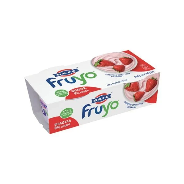 FRUYO ΦΡΑΟΥΛΑ 2Χ150GR