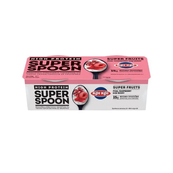 SUPER SPOON ΡΟΔΙ RASPBERRY GOJI BERRY 2Χ170GR