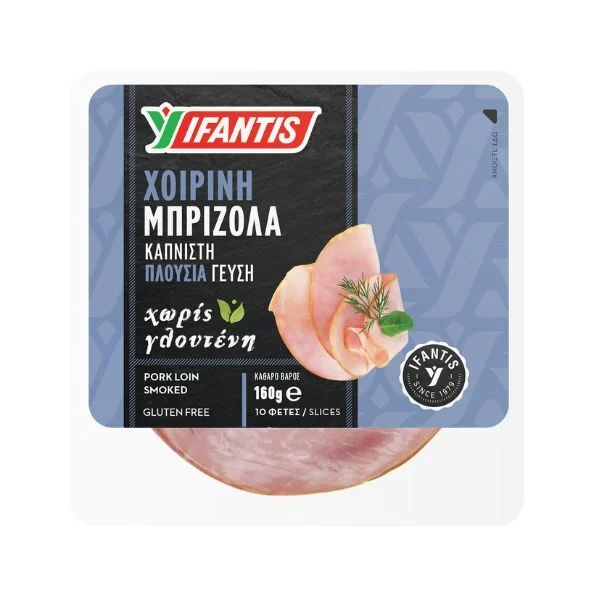 ΧΟΙΡΙΝΗ ΜΠΡΙΖΟΛΑ ΚΑΠΝΙΣΤΗ IFANTIS 160GR