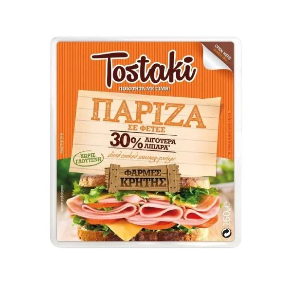 ΠΑΡΙΖΑ TOSTAKI 160GR