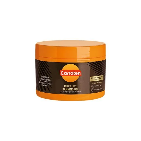 CARCARROTEN GEL INTENSIVE TANNING GEL 0SPF ΓΙΑ ΕΝΤΟΝΟ ΜΑΥΡΙΣΜΑ 150ML
