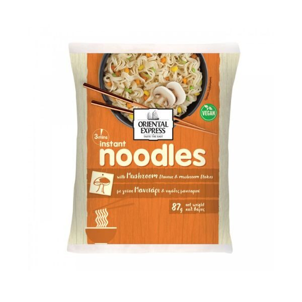 NOODLES INSTANT ORIENTAL EXPRESS ΜΕ ΓΕΥΣΗ ΜΑΝΙΤΑΡΙ & ΝΙΦΑΔΕΣ ΜΑΝΙΤΑΡΙΟΥ 87GR