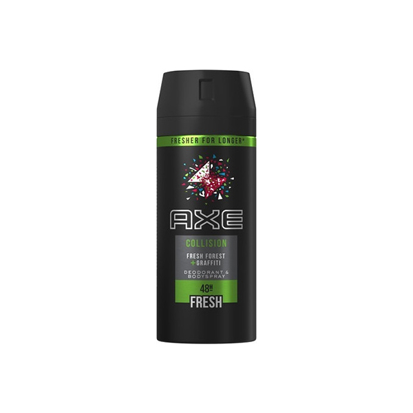 AXE COLLISION FRESH FOREST GRAFFITI SPRAY 150ML