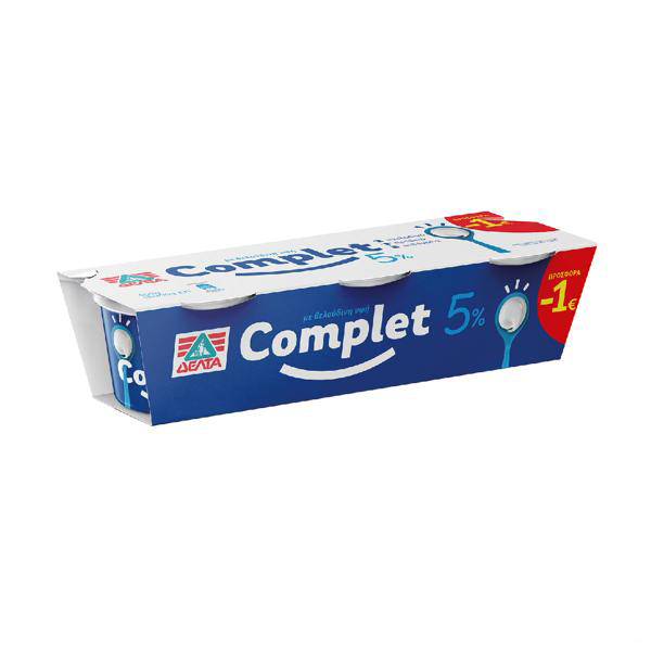 ΓΙΑΟΥΡΤΙ COMPLET ΔΕΛΤΑ 3Χ190GR