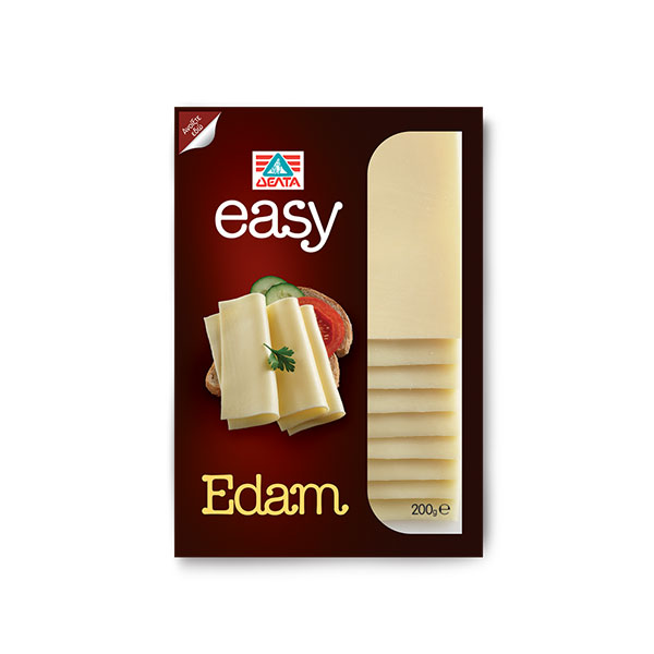 EASY ΔΕΛΤΑ EDAM ΣΕ ΦΕΤΕΣ 200GR