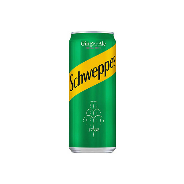 SCHWEPPES GINGER ALE 330ML