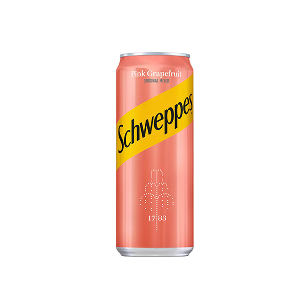 SCHWEPPES PINK GRAPEFRUIT 330ML