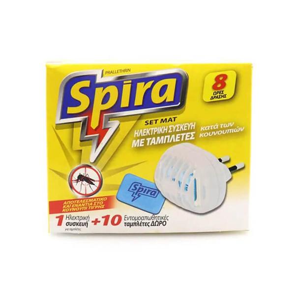 SPIRA ΣΥΣΚΕΥΗ + 10 ΤΑΜΠΛΕΤΕΣ