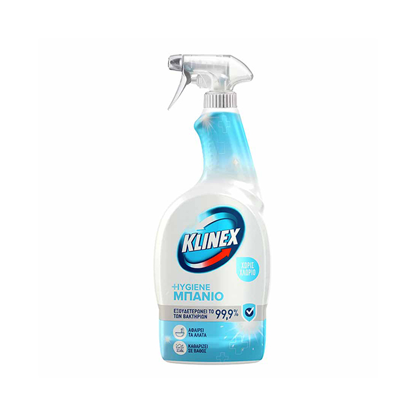 SPΡΑΥ ΚΑΘΑΡΙΣΜΟΥ KLINEX HYGIENE ΜΠΑΝΙΟ & ΑΛΑΤΑ 750ML
