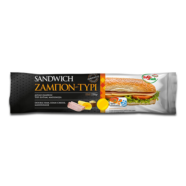 SANDWICH ΖΑΜΠΟΝ ΤΥΡΙ FRESH SNACK 210GR