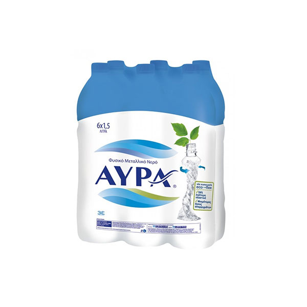 ΝΕΡΑ ΑΥΡΑ 6X1,5LT