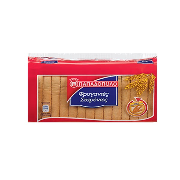 ΦΡΥΓΑΝΙΕΣ ΠΑΠΑΔΟΠΟΥΛΟΥ ΣΤΑΡΕΝΙΕΣ 125GR