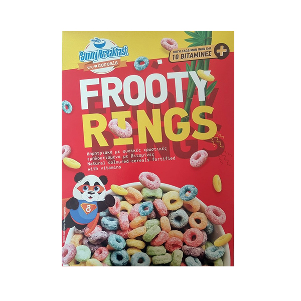 SUNNY BREAKFAST FROOTY RINGS 375GR