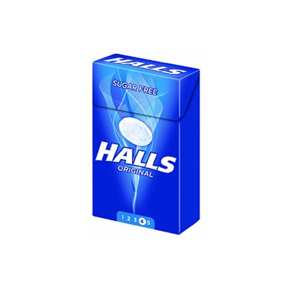 HALLS SUGARFREE ORIGINAL