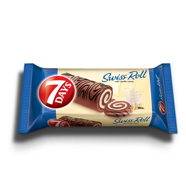 7DAYS SWISS ROLL ΒΑΝΙΛΙΑ 200GR