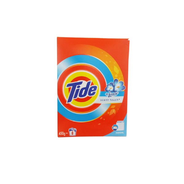 TIDE ΣΚΟΝΗ ΜΕ LENOR 450GR