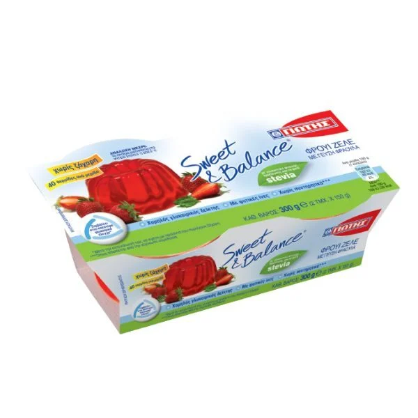 ΦΡΟΥΙ ΖΕΛΕ ΦΡΑΟΥΛΑ SWEET & BALANCE ΓΙΩΤΗΣ 2X150GR
