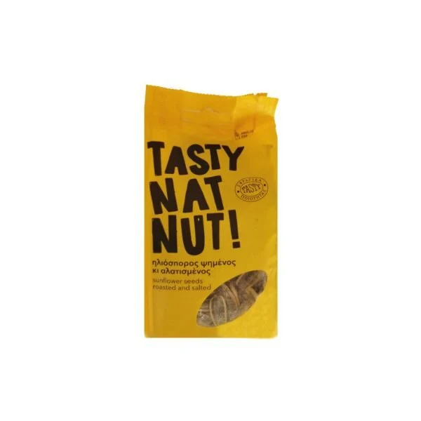 TASTY NATNUT ΗΛΙΟΣΠΟΡΟΣ ΨΗΜΕΝΟΣ & ΑΛΑΤΙΣΜΕΝΟΣ 71GR