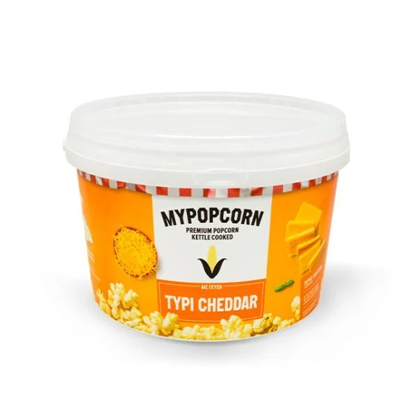MYPOPCORN ΚΟΥΒΑΣ ΤΥΡΙ CHEDDAR 200GR