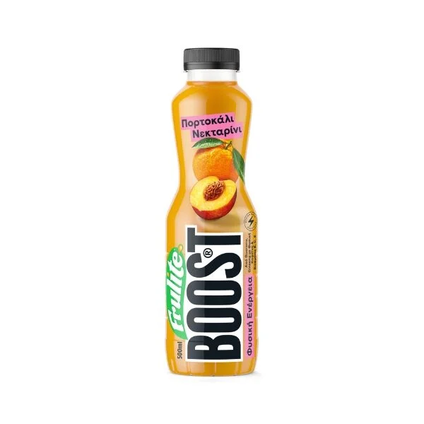 FRULITE BOOST ΠΟΡΤΟΚΑΛΙ ΝΕΚΤΑΡΙΝΙ 500ML