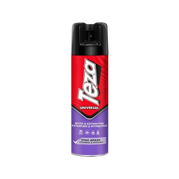 ΤΕΖΑ ΕΝΤΟΜΟΚΤΟΝΟ UNIVERSAL SPRAY 2IN1 300ML