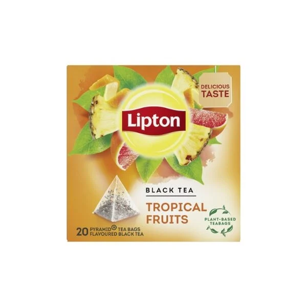 LIPTON ΤΣΑΙ ΤΡΟΠΙΚΑ ΦΡΟΥΤΑ 20 ΦΑΚΕΛΑΚΙΑ 36GR