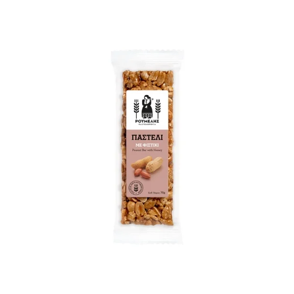 ΠΑΣΤΕΛΙ ΜΕ ΦΙΣΤΙΚΙ ΡΟΥΜΕΛΗΣ 70GR