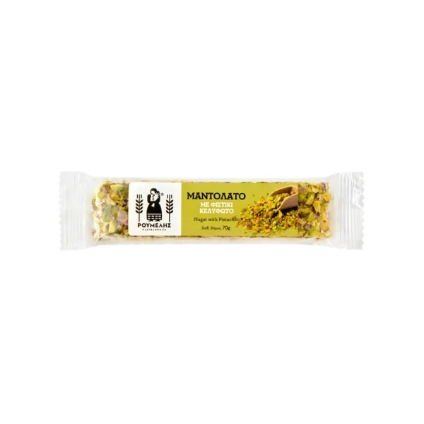 ΜΑΝΤΟΛΑΤΟ ΜΕ ΦΙΣΤΙΚΙ ΚΕΛΥΦΩΤΟ ΡΟΥΜΕΛΗΣ 70GR