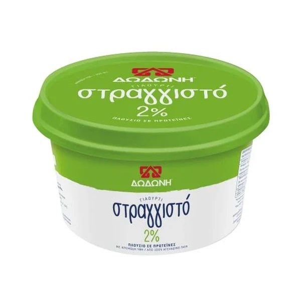 ΔΩΔΩΝΗ ΣΤΡΑΓΓΙΣΤΟ ΓΙΑΟΥΡΤΙ 2% 500GR