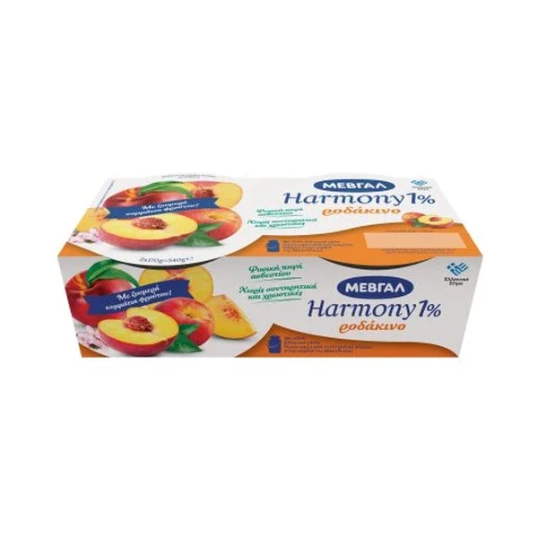HARMONY 1% ΡΟΔΑΚΙΝΟ ΜΕΒΓΑΛ 2x170GR