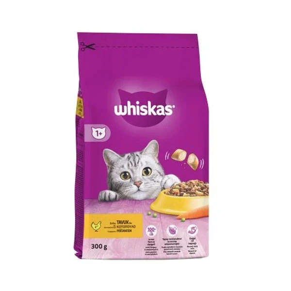ΚΡΟΚΕΤΑ ΓΑΤΑΣ ΚΟΤΟΠΟΥΛΟ WHISKAS 300GR