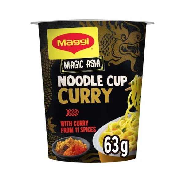 MAGGI NOODLE CUP MAGIC ASIA CURRY 63GR