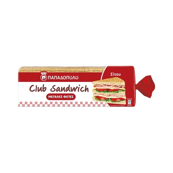 CLUB SANDWICH ΜΕΓΑΛΕΣ ΦΕΤΕΣ ΠΑΠΑΔΟΠΟΥΛΟΥ 950GR