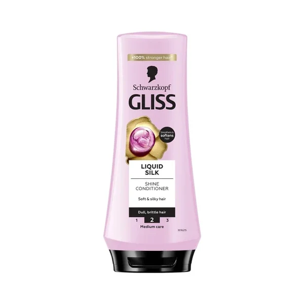 GLISS CONDITIONER SILK ΓΙΑ ΤΑΛΑΙΠΩΡΗΜΕΝΑ ΜΑΛΛΙΑ ΡΟΖ SCHWARZKOPF 200ML
