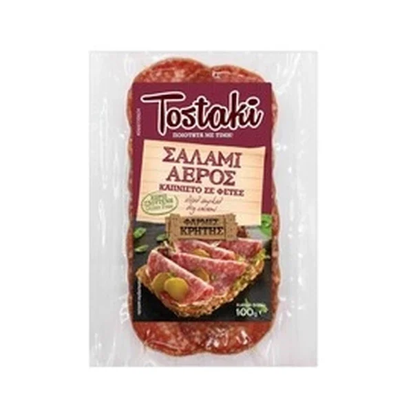 TOSTAKI ΣΑΛΑΜΙ ΑΕΡΟΣ 100GR