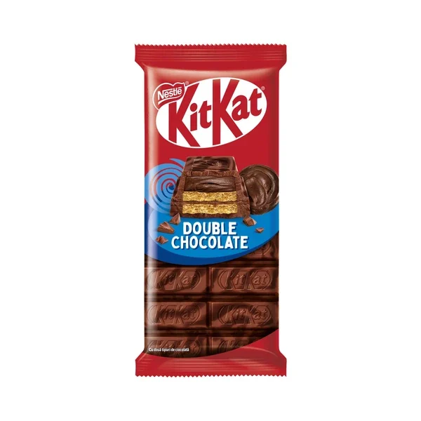 KIT KAT ΣΟΚΟΛΑΤΑ DOUBLE CHOCOLATE NESTLE 99GR